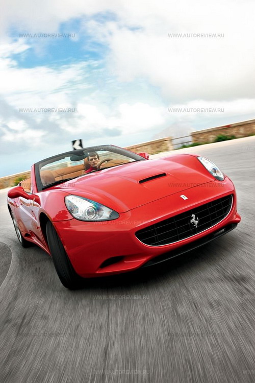 Ferrari California. Фото Павла Карина и Ferrari с сайта autoreview.ru.
