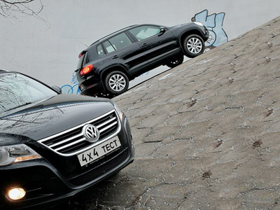 Volkswagen Tiguan. Фото Александра Страхова-Баранова с сайта media.club4x4.ru Volkswagen Tiguan. Фото Александра Страхова-Баранова с сайта media.club4x4.ru