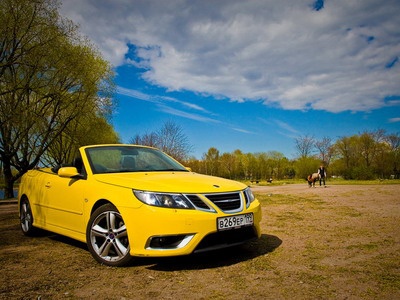Saab 9-3 Convertible. Фото Романа Останина с сайта kolesa.ru Saab 9-3 Convertible. Фото Романа Останина с сайта kolesa.ru