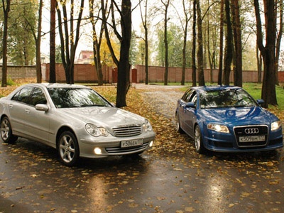 Audi & Mercedes. Фото c сайта AutoWeek.ru Audi & Mercedes. Фото c сайта AutoWeek.ru