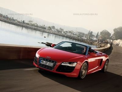 Audi R8 Spyder. Фото Сергея Знаемского и компании Audi с сайта autoreview.ru Audi R8 Spyder. Фото Сергея Знаемского и компании Audi с сайта autoreview.ru
