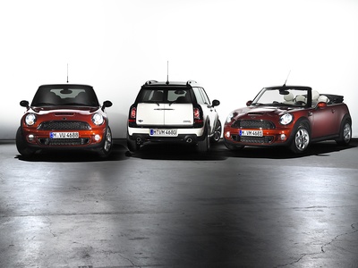 Обновленное семейство автомобилей Mini. Фото Mini Обновленное семейство автомобилей Mini. Фото Mini
