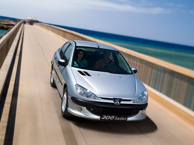 Peugeot 206 Sedan. Фото Peugeot Peugeot 206 Sedan. Фото Peugeot