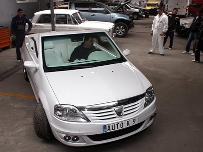 Dacia Logan Cabro. Фото с сайта 4tuning.ro Dacia Logan Cabro. Фото с сайта 4tuning.ro