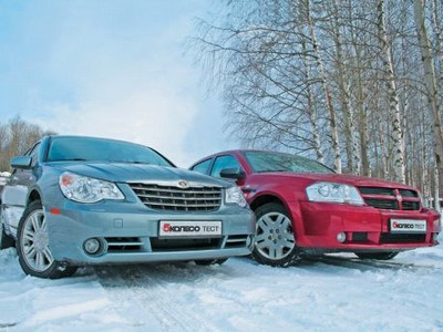 Chrysler Sebring, Dodge Avenger. Фото Игоря кузнецова, 5 колесо Chrysler Sebring, Dodge Avenger. Фото Игоря кузнецова, 5 колесо