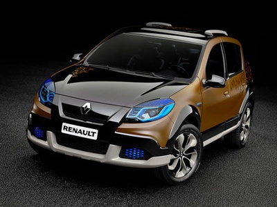 Dacia Sandero Stepway Concept. Фото Renault Dacia Sandero Stepway Concept. Фото Renault