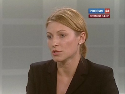Светлана Шпорт. Кадр телеканала Россия 24 Светлана Шпорт. Кадр телеканала Россия 24