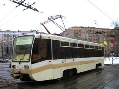 Московский трамвай. Фото с сайта tram.ruz.net Московский трамвай. Фото с сайта tram.ruz.net