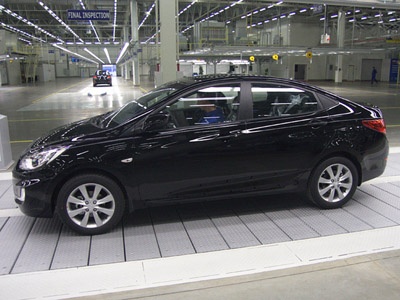 Hyundai Solaris. Фото Hyundai Hyundai Solaris. Фото Hyundai