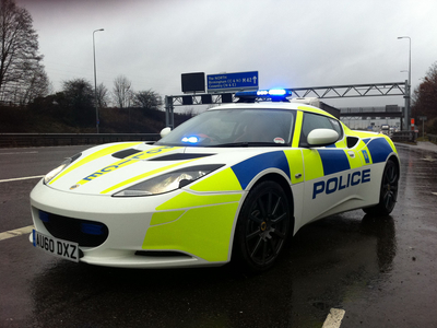 Lotus Evora Police. Фото с сайта autoevolution.com Lotus Evora Police. Фото с сайта autoevolution.com