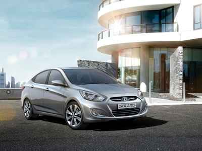 Hyundai Solaris. Фото Hyundai Hyundai Solaris. Фото Hyundai