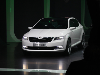 Skoda Vision D. Фото "Авто.Ленты" Skoda Vision D. Фото "Авто.Ленты"