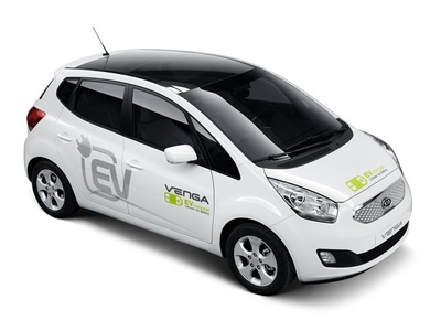 KIA Venga EV Concept. Фото KIA KIA Venga EV Concept. Фото KIA