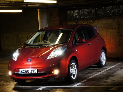 Nissan Leaf. Фото Nissan Nissan Leaf. Фото Nissan