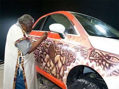 Малангатана Валенте Нгвенья и Fiat 500. Фото с сайта worldcarfans.com Малангатана Валенте Нгвенья и Fiat 500. Фото с сайта worldcarfans.com