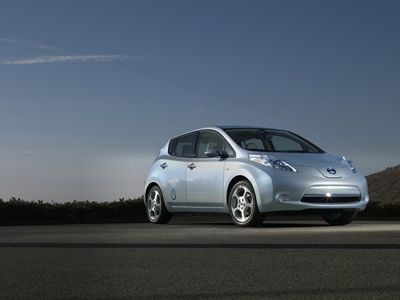Nissan Leaf. Фото Nissan Nissan Leaf. Фото Nissan