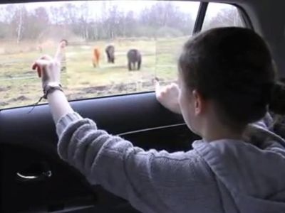 Кадр видео компании Toyota Кадр видео компании Toyota