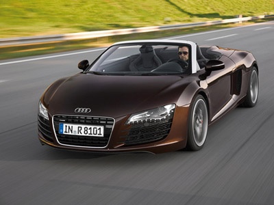 Audi R8 Spyder. Фото Audi Audi R8 Spyder. Фото Audi