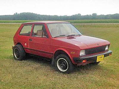 Yugo 1988 года выпуска с мотором от старого Oldsmobile Toronado Yugo 1988 года выпуска с мотором от старого Oldsmobile Toronado
