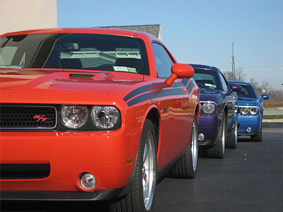 Dodge Challenger при прохождении таможенной границы Dodge Challenger при прохождении таможенной границы
