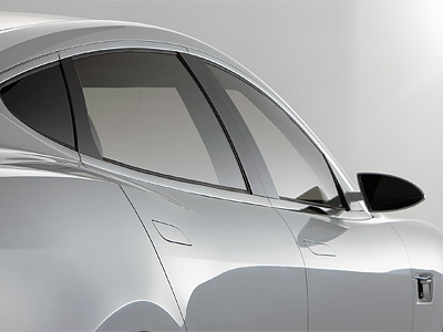 Фрагмент модели Tesla Model S Фрагмент модели Tesla Model S