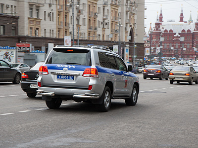 Автомобиль московского МВД Автомобиль московского МВД