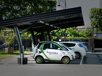 Электрическая АЗС компании Shneider Electric Электрическая АЗС компании Shneider Electric