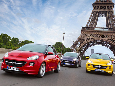 Компакт-кар Opel Adam на Парижском мотор-шоу Компакт-кар Opel Adam на Парижском мотор-шоу