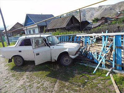 Авария с участием пьяного водителя Авария с участием пьяного водителя