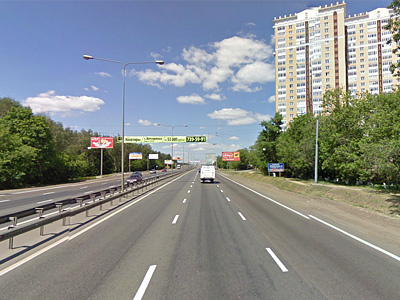 Новорязанское шоссе во дороге в Москву Новорязанское шоссе во дороге в Москву