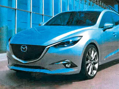 Предполагаемый облик новой Mazda 3 Предполагаемый облик новой Mazda 3