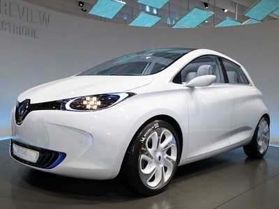 Серийный Renault Zoe Серийный Renault Zoe