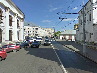 Улица Варварка в центре Москвы Улица Варварка в центре Москвы