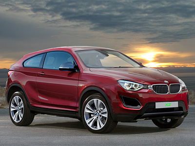 Предполагаемый облик BMW X2 Предполагаемый облик BMW X2