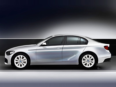 Предполагаемый облик седана BMW 1-Series Предполагаемый облик седана BMW 1-Series