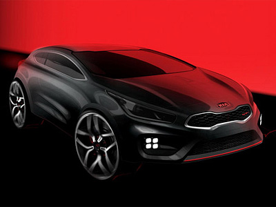 Тизер KIA pro_cee'd GT Тизер KIA pro_cee'd GT