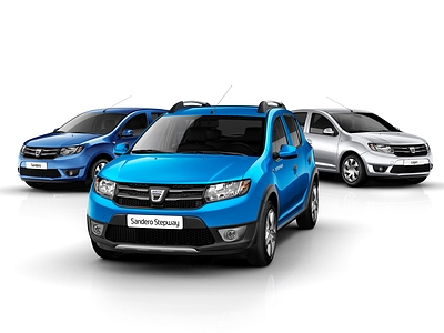 Модельный ряд Dacia Logan/Sandero второго поколения. Фото Dacia Модельный ряд Dacia Logan/Sandero второго поколения. Фото Dacia