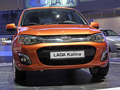 Рестайлинговая Lada Kalina Рестайлинговая Lada Kalina