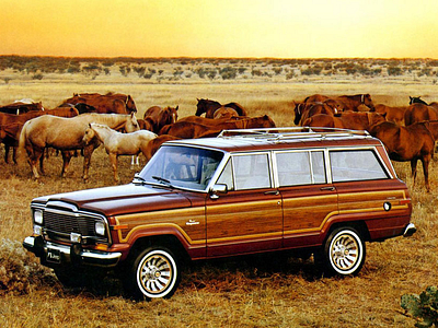 Jeep Grand Wagoneer 1984 года выпуска Jeep Grand Wagoneer 1984 года выпуска
