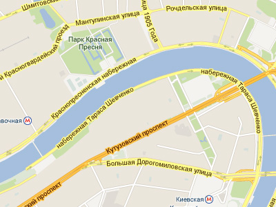 Краснопресненская набережная в Москве Краснопресненская набережная в Москве