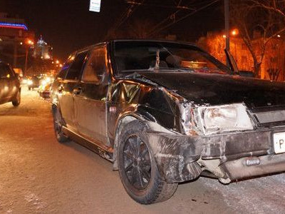 Автомобиль виновника ДТП в Екатеринбурге Автомобиль виновника ДТП в Екатеринбурге
