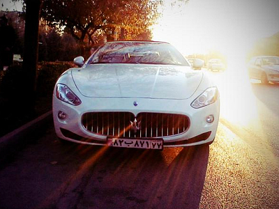 Maserati GranCabrio в Тегеране Maserati GranCabrio в Тегеране