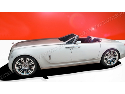 Предполагаемый внешний вид родстера Rolls-Royce с V16 Предполагаемый внешний вид родстера Rolls-Royce с V16