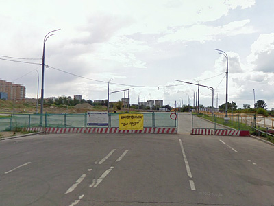 Тупик на Мосфильмовской улице в Москве Тупик на Мосфильмовской улице в Москве