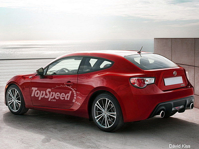 Предполагаемый облик универсала Toyota GT 86 Предполагаемый облик универсала Toyota GT 86