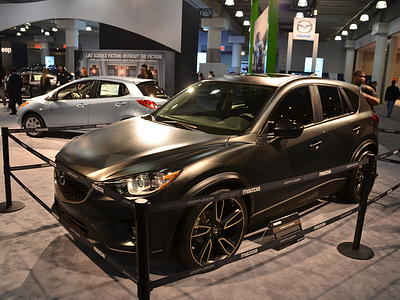 Mazda CX-5 Urban Rear на выставке в Нью-Йорке Mazda CX-5 Urban Rear на выставке в Нью-Йорке