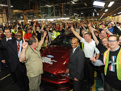 Миллионный Ford Mustang Миллионный Ford Mustang