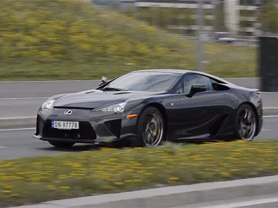 Lexus LFA Руна Берге Вика Lexus LFA Руна Берге Вика