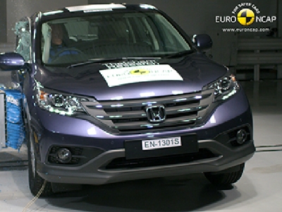 Краш-тест Honda CR-V Краш-тест Honda CR-V