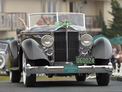 Packard 1108 Twelve Dietrich Convertible Victoria 1934 года Packard 1108 Twelve Dietrich Convertible Victoria 1934 года